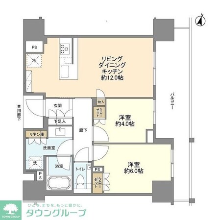 ブランズ本郷の物件間取画像